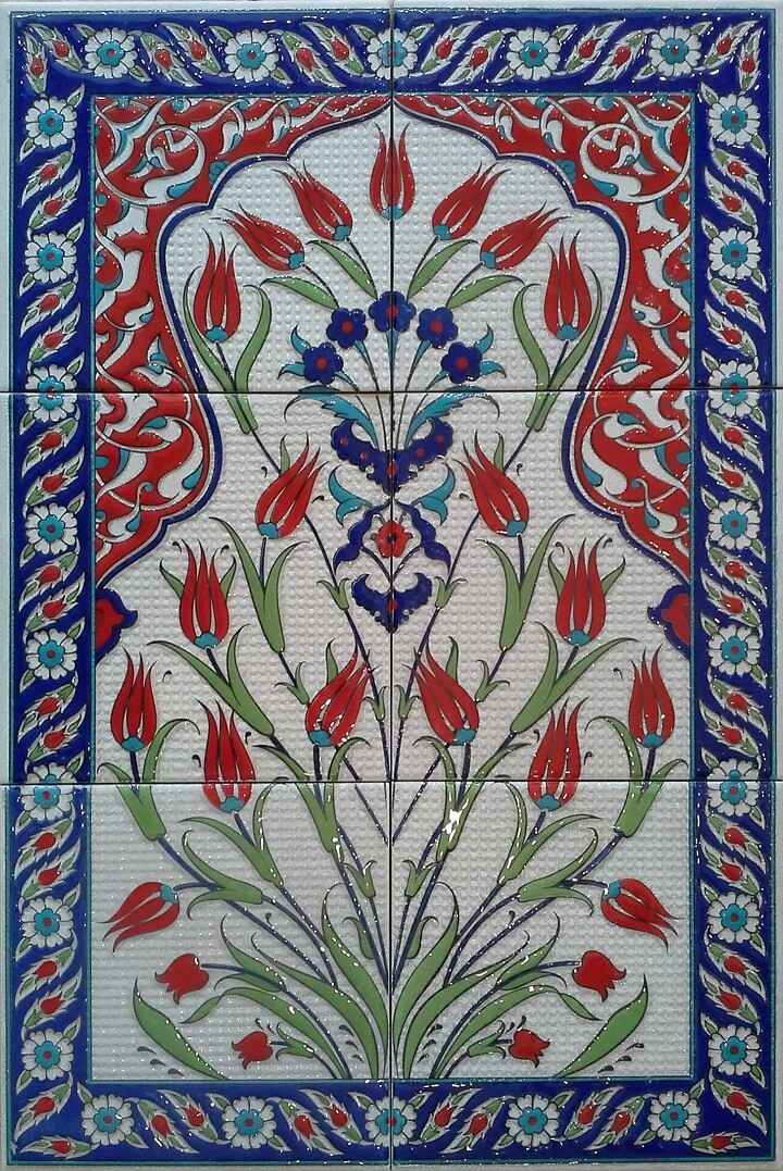 40x60 cm Çini Pano - KA03